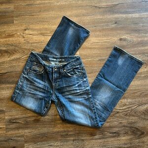 Cowgirl Tuff Co. Dark Don’t Fence Me In jeans